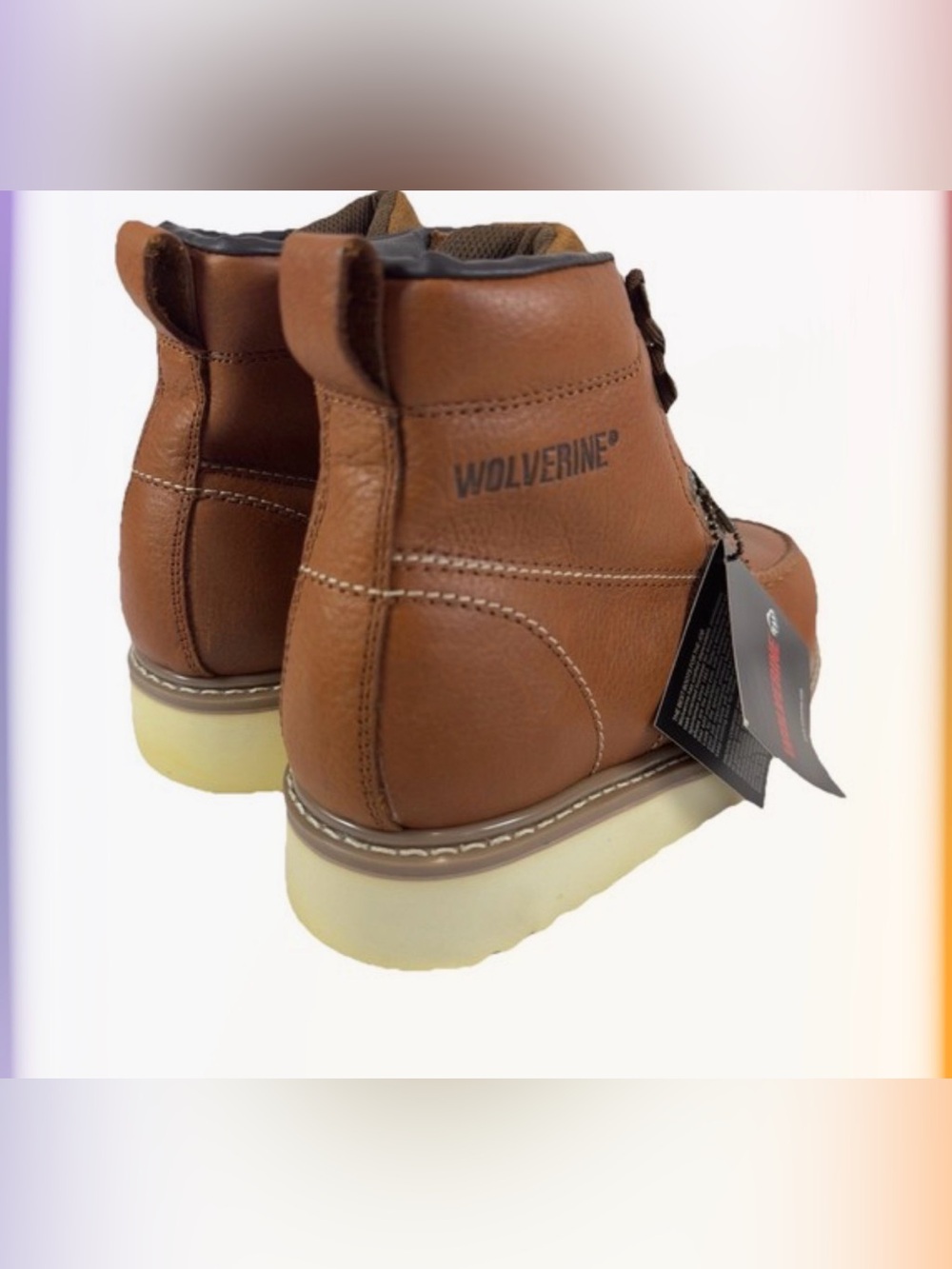 Wolverine 6" Moc-Toe Work Boot W08289 Honey
Steel Toe NWT Size 10.5 Extra Wide - Picture 5 of 6
